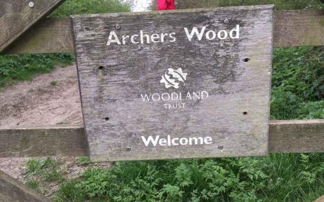 Archers Wood Dog walk in Cambridgeshire