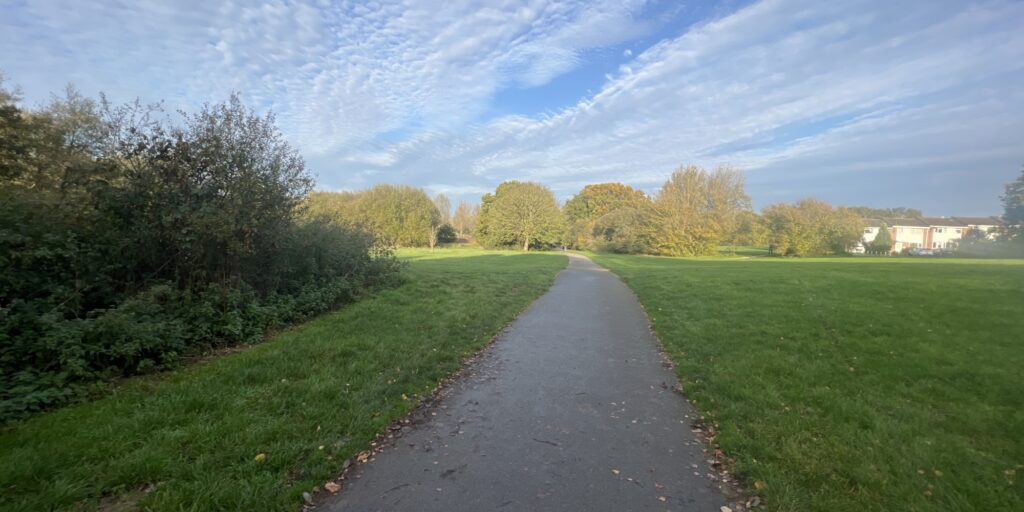 Dog walk at Braintree River Blackwater Walk (Nr Fairview) · Essex
