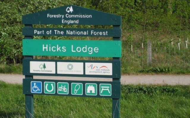 Hicks Lodge Dog walk in Leicestershire