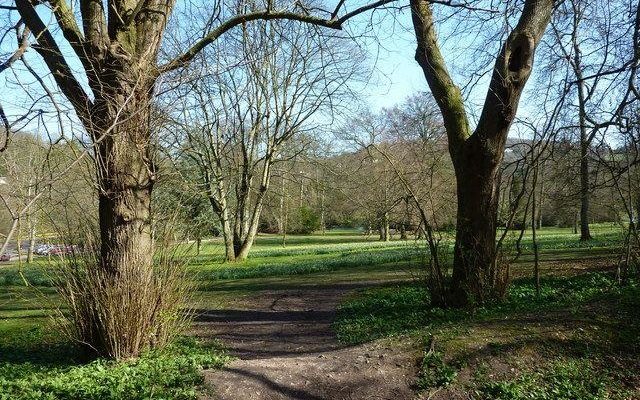 Kearsney Abbey Dog walk in Kent