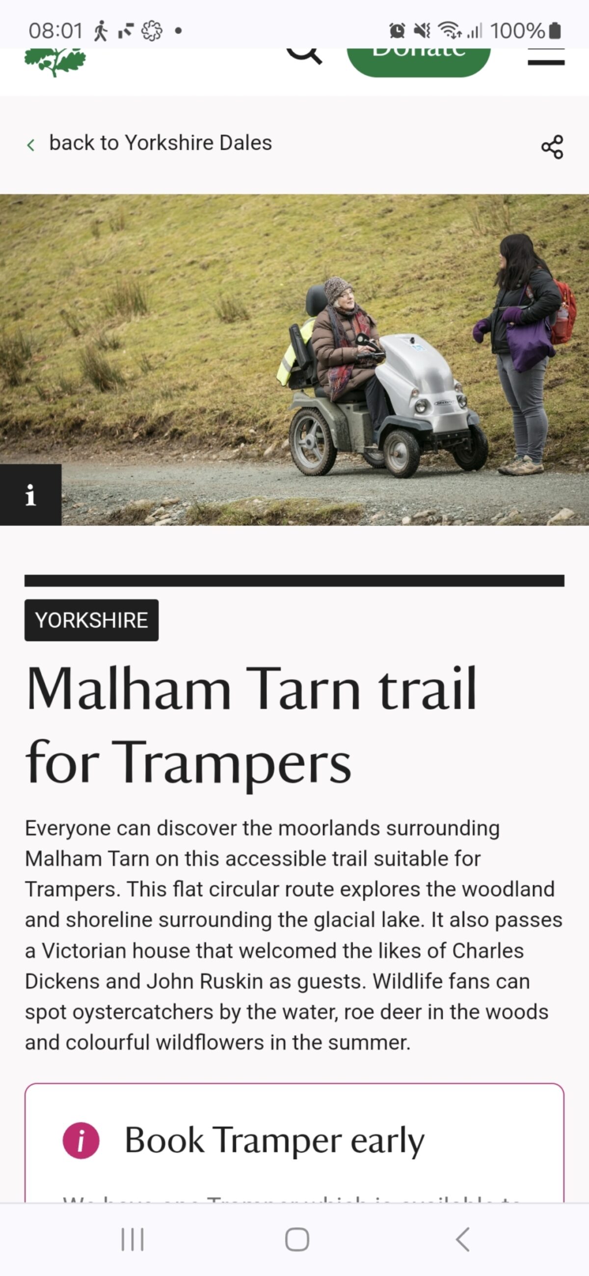 Malham Tarn Circular large photo 2