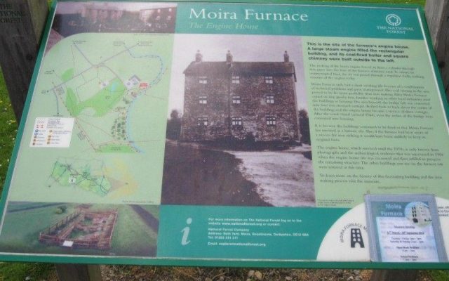 Moria Furnace Dog walk in Leicestershire