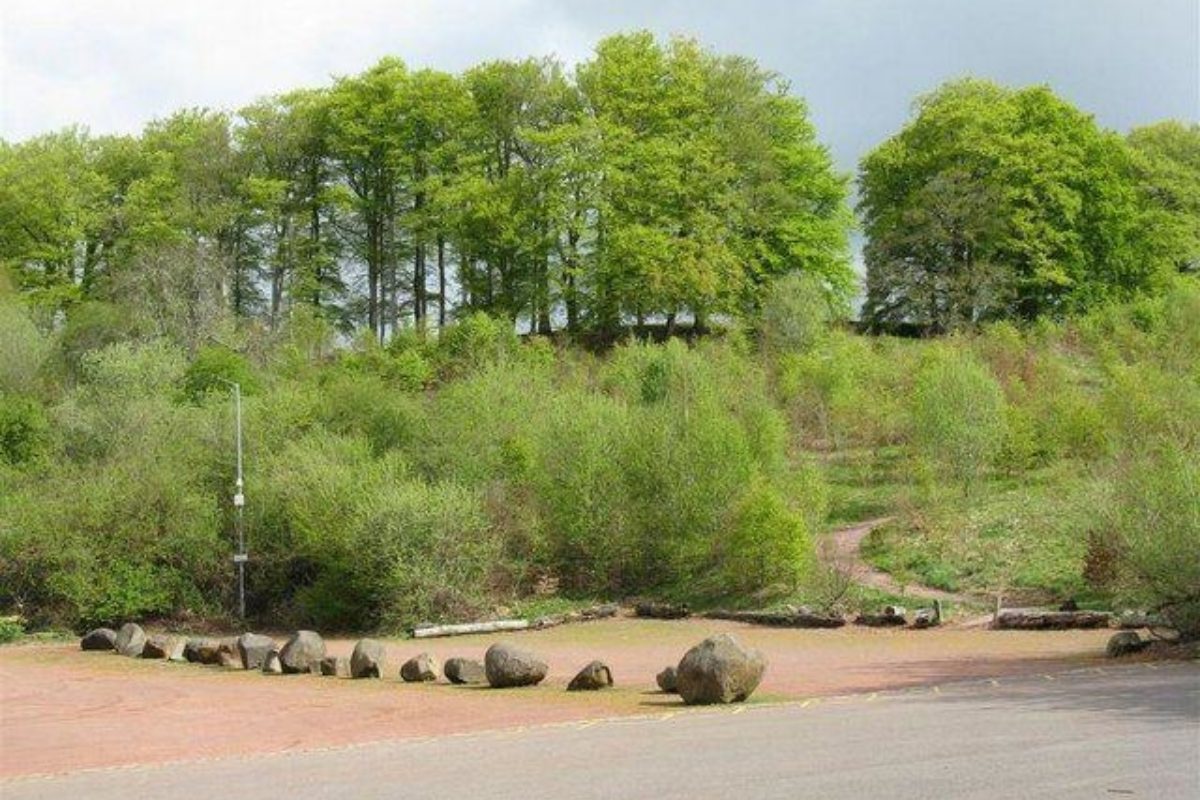 Dog walk at New Lanark And The Falls Of Clyde · Lanarkshire · Walkiees