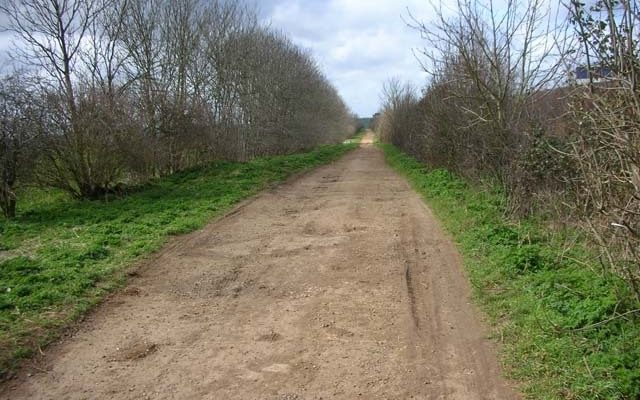Raunds Mill Lane Dog walk in Northamptonshire