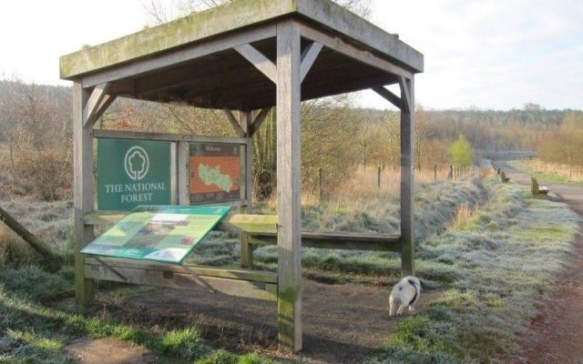 Sence Valley Park Dog walk in Leicestershire
