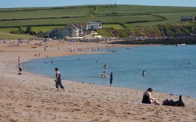 Thurlestone Beach Dog walk in Devon