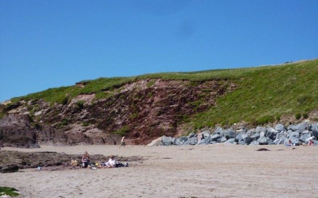 Thurlestone Beach Dog walk in Devon