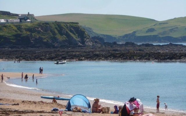 Thurlestone Beach Dog walk in Devon