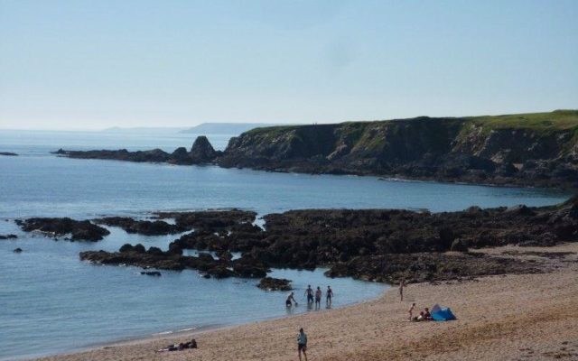 Thurlestone Beach Dog walk in Devon