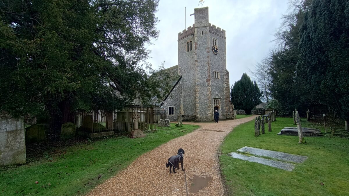 Wheely Down  Farm Lane to Denmead (Wayfarer's Walk) large photo 2